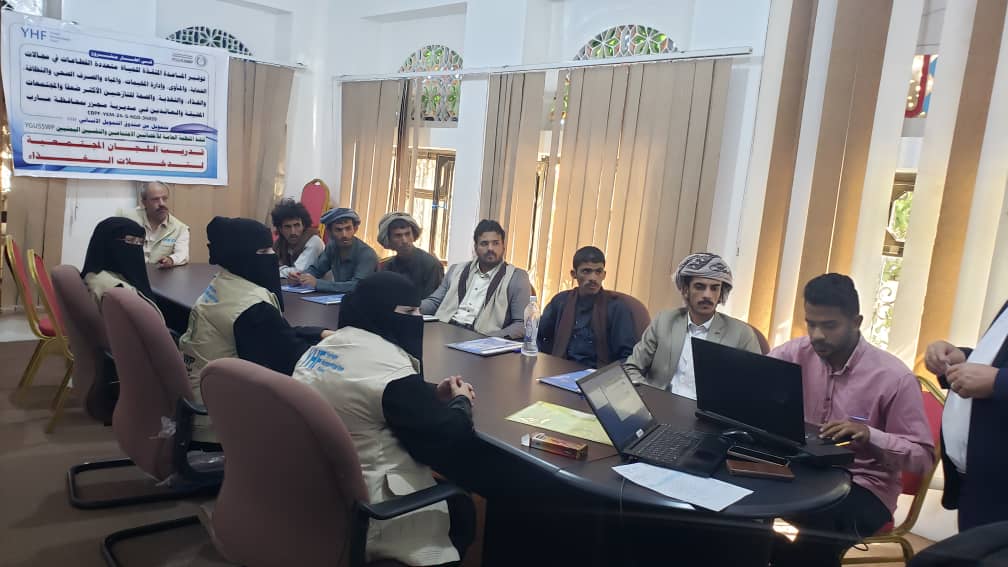 تنفيذ دورة تدريبية لبناء قدرات اللجان المجتمعية الخاصة بالغذاء في مديرية مجزر – مأرب